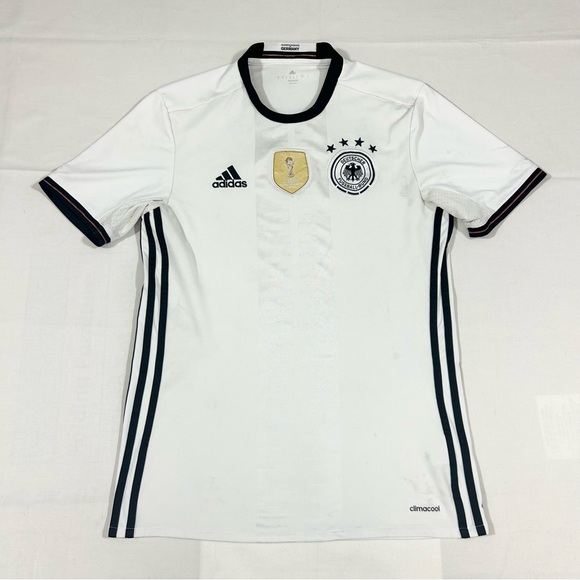 adidas Tops - 2014 Adidas Womens Small World Champions Germany Soccer Authentic Home Jersey